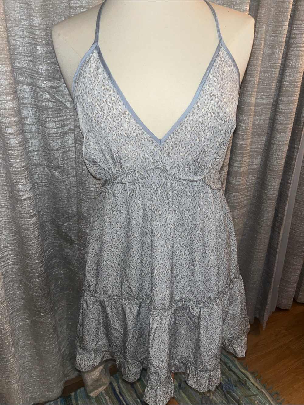 Magnolia Boutique Animal Print Spaghetti-Strap Sundress